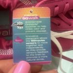 Skechers  Go Walk Sneakers pink NWT Size 7 slip ons ultra lightweight flexible Photo 3