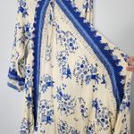 Natalie Martin Fiore Short Dress in Posey Print Bluebell Floral, Small Photo 5