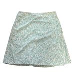 Rip Skirt Womens Small Blue White Floral Leaf A Line Casual Skirt Photo 0