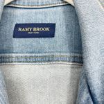 Ramy Brook  Hedi Denim Mini Dress Button-Front Light Wash Y2K 90s Brittney Photo 7