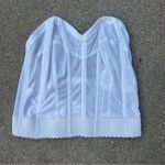 Vintage 60s 70s Wynette by Valmont White Ivory Bustier Size 36DD Style 737 Photo 0
