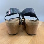 Papillio by Birkenstock Soley Womens Size 11 Wedge Sandals Metallic Silver NWT Photo 3