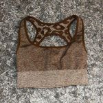 NVGTN  mocha leopard sport bra size XS Photo 0