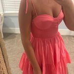 STAUD  Pink Mini Dress Photo 3