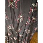 Laura Ashley Vintage Floral Maxi Skirt MS 154 Cottagecore Prairie Style Photo 1