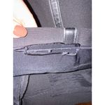 Burberry  Skirt Women 12 Black Leather Trim Straight Pencil‎ Designer Luxury Photo 10