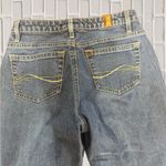 Wrangler Aura Women’s Jeans Sz 4 Mid Rise Straight Leg Blue Denim Stretch 30x30 Photo 2