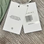 ANINE BING  Sport NWT Sage Green Jules Asymmetrical One-Shoulder Sports Bra Sz XL Photo 9