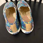 Keds x Rifle Paper Co floral canvas slip on sneakers 7.5 Photo 4