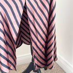 A New Day Minimalist Striped Slip Dress M Bias Cut Midi Quiet Luxury French NEW Photo 6