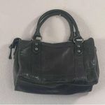 Frye  Melissa Double Handle Leather Satchel Women's purse bag smoky grey Photo 2