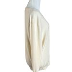 J.Crew Cashmere Relaxed V Neck Sweater in Heather Muslin Neutral Size XXS Photo 4