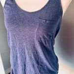 Zine Clothing Blue Fitted Tank Top Photo 1