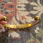 Elegant Gold and Green Women's Bracelet Size 6 Photo 4