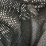 Tory Burch Black Isabelle Wool Metallic Knit Ruffle Neck Sweater Dress Large Photo 10