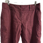 CAbi  Dark Red Cargo Shorts Photo 1