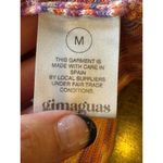 Gimaguas‎ Sweater Women Medium Pink Purple Knit Collared Zion Cardigan Luxury Photo 10