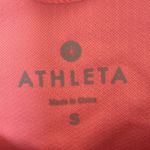 Athleta Tangerine Seamless Double Under Sports Bra Small Photo 4