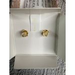 Rachel Zoe NIB Bow Cubic Zirconia Sterling Silver Vermeil Earrings Photo 6