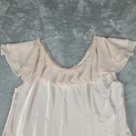 Oscar de la Renta  Pink Label Women's Nightgown Satin Dress Size L Large Photo 1