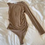 LNA  | Revolve | Bazon Rib Bodysuit in Mushroom Photo 6