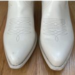 Guess Tall White Cowboy Boots Photo 3