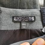 EXPRESS  Pencil Straight Pleated Midi Gray Skirt 00 Photo 5