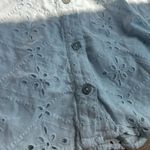 Oak + Fort  blue button up dress Photo 3