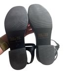 Seychelles ANTHROPOLOGIE  Rest Assured Heeled Leather Sandal Black Sz 6 Photo 5