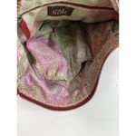 The Sak Iris Crossbody Bag In Red Pebbled Leather Zip Handbag Purse Photo 11