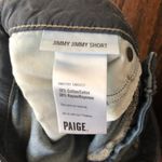 Paige jimmy jimmy distressed medium wash jean shorts size 26 Photo 3