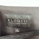 Eloquii NWT  Collarless Blazer‎ Jacket in Black Size 16 Photo 3