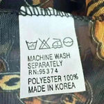 Vintage Handkerchief Novelty Print (8) Black Photo 2