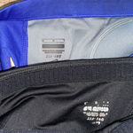 Nike  Womens Dri-Fit‎ Scoop Neck Racerback Sports Bra Set of 2 Blue Black Large Photo 7