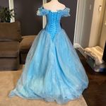 Women’s Fairy Tale Prom Party Dress with Corset back Size 2 NWT Blue Photo 1