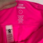 Good American  size 2 xs hot pink crop leggings mesh cutout athletic prep Photo 2