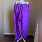 American Vintage SERAC VINTAGE Purple nylon straight leg/ jogger pants | large Photo 4