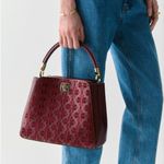 Kate Spade Spade Flower Embroidered Top Handle Satchel #KL956 Photo 1