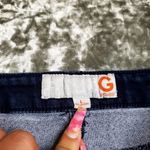 G by Guess  Blue Distressed Denim Mini Skirt Size: L Photo 5