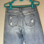 KanCan Light Wash Distressed Mom Jean Size 7 / 27 Blue Photo 6