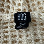 Urban Outfitters BDG Sweater Womens Small Cream Open Knit Casual Beach Bohemian Photo 5