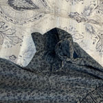 CeCe  Chambray Floral Jumpsuit‎ Size Large Photo 4