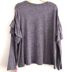 Xhilaration New Ruffle Sleeve Soft Knit Sweater Photo 9