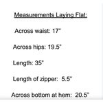 Goddess Trends Womens Maxi Denim Pencil Skirt Red Stitching Size 14 Western Blue Photo 3