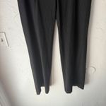 Ann Taylor Black Pinstripe Straight Leg Dress Pants Women Size 6 Office Siren Photo 8