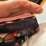 Hale Bob buttery Jersey soft faux wrap top black butterfly size XS Photo 3