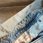 American Eagle Strigid Ripped Super High-Waisted Baggy Wide Leg Ankle Jeans Photo 5