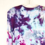 Heart & Hips Heart Hips Small Top Handmade Tie Dye Big Sky‎ Purple Blue Strappy Keyhole 655 Photo 5
