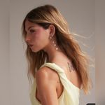 ASOS DESIGN Women’s One Shoulder Yellow Draped Maxi Dress Size 12 NWT Photo 3