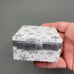 Rhinestone Christmas‎ Tree Brooch Fun Pattern Gift Box 2.5” tall x 1.5” wide Gold Photo 6